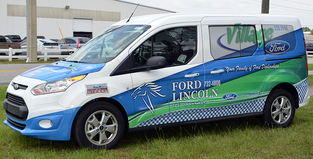 Ford Lincoln of Ocala Transit BB Graphics & The Wrap Pros