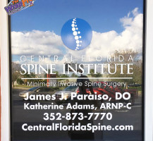 CF Spine Institute Door