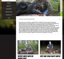 Black Tine Outfitters Website