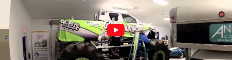 Groeb Motor Sports Monster Truck Wrap Time Lapse