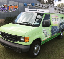 Professional Electrical Service Van Front