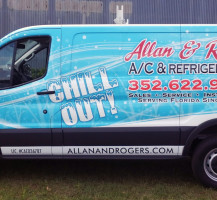 Allan Rogers AC Service Van
