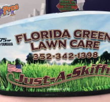 Florida Green Boat Engine Cover