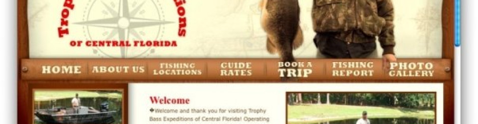 Trophy Bass Expeditions Website