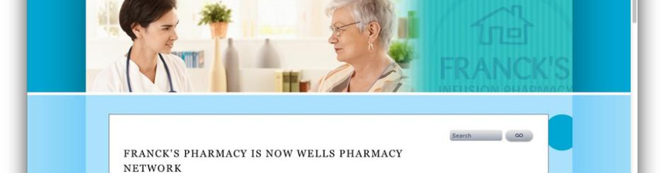 Franck’s Pharmacy Website Redesign
