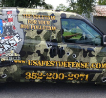 USA Pest Defense Vehicle Wrap