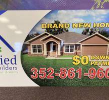 Unified  Homebuilders Sign