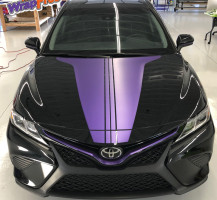 Toyota Camry Purple Stripes