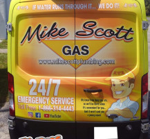 Mike Scott Gas Transit – Rear