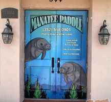 Manatee Paddle Front Doors