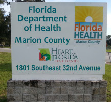 Florida Department of Health Sign