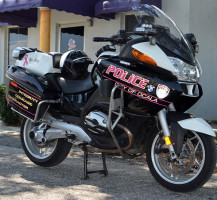Pink Ocala Police Dept. Bike