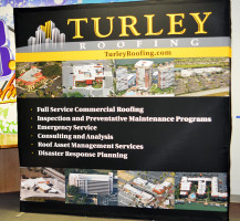 Turley Roofing Trade show Display