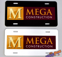 Mega Construction License Plates