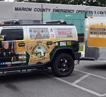 Marion County Sheriff’s Office Hummer and Trailer