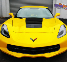 Yellow Corvette