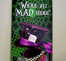 Mad Hatter Podium Cover