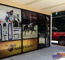 The Saddle Corner Window Graphics