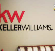 Keller Williams 3-D lettering