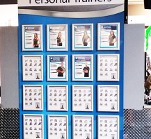 Zone Health and Fitness Trainer Wall