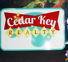 Cedar Key Realty Sign