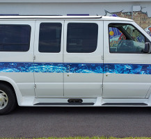 Blue Wave Van
