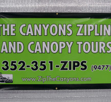 Canyon Zip Line Banner
