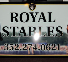 Royal Stables Sign