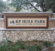 Marion County KP Hole Routed Sign