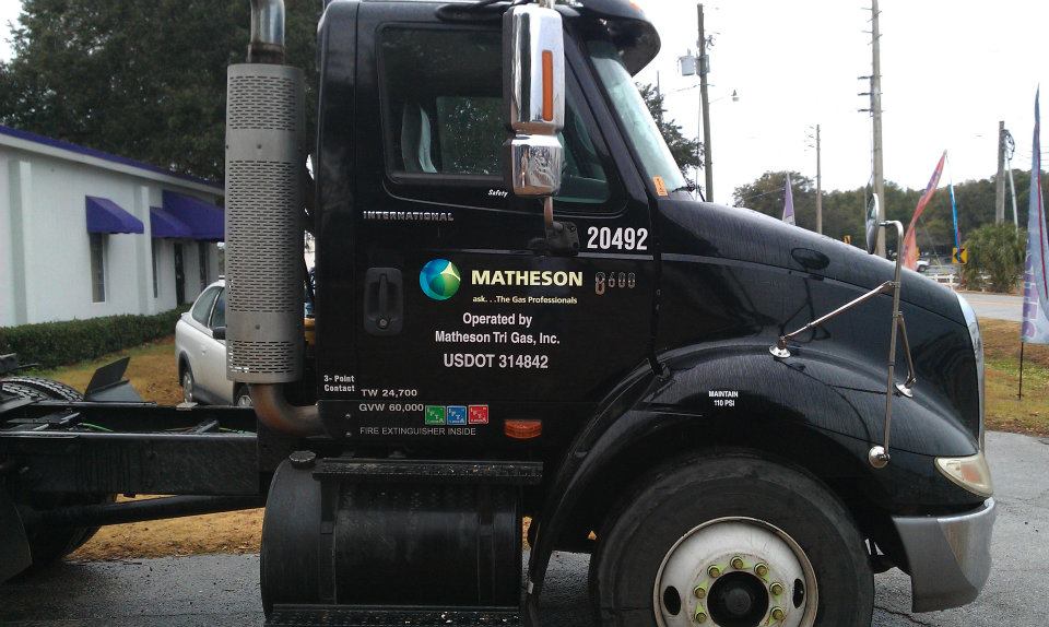 Matheson Gas Truck BB Graphics & The Wrap Pros