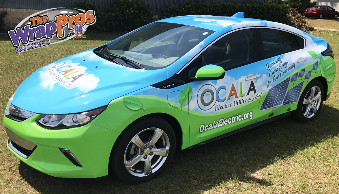 Ocala Electric Volt BB Graphics & The Wrap Pros