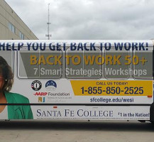 Santa Fe College Bus Wrap