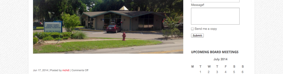 Marion County Hospital District Trustees Munroe Foundation Website