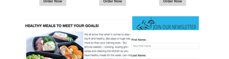 Muscle Meals to Go Website