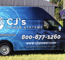 CJ’s Power Systems Van