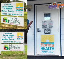 Florida Health Department Signs