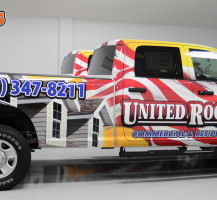 United Roofing Truck
