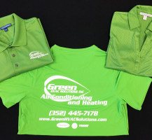Green HVAC Shirts