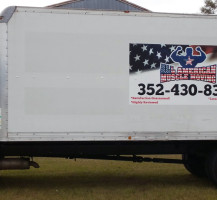 All American Muscle Moving Box Truck
