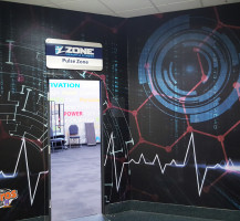 Zone West Spinning Class Wall