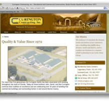 Curington Contracting Inc. Website