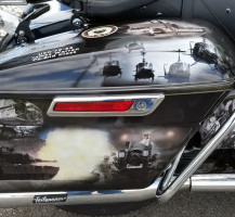 Military Memorial Motorcycle Side Bags
