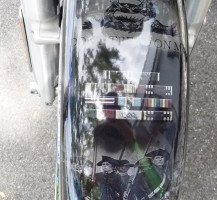 Military Memorial Motorcycle Wheel Fender