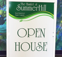 Hamlet at Summerhill A Frame Sign