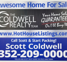 Coldwell Realty Yard Sign