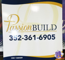 Passion Build Sign