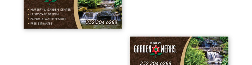 Garden Werks Business Cards