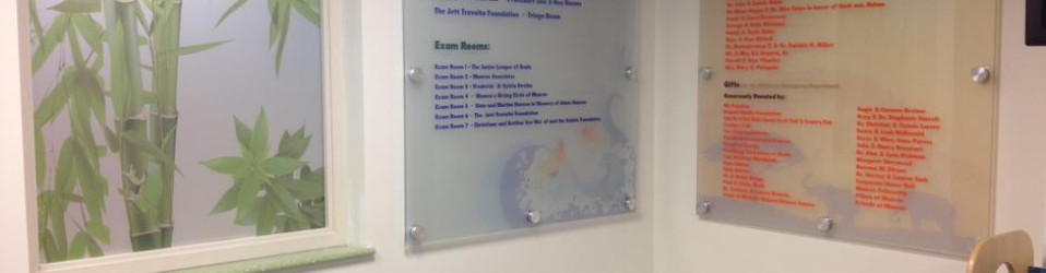 Munroe Regional Children’s ED Donor Boards