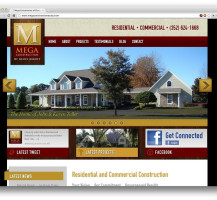 Mega Construction Website