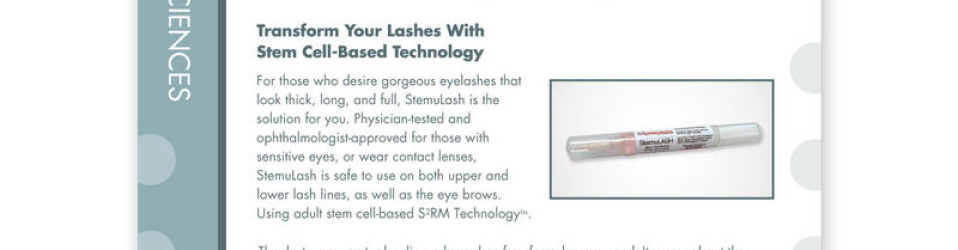 Bioregenerative StemuLASH Flyer